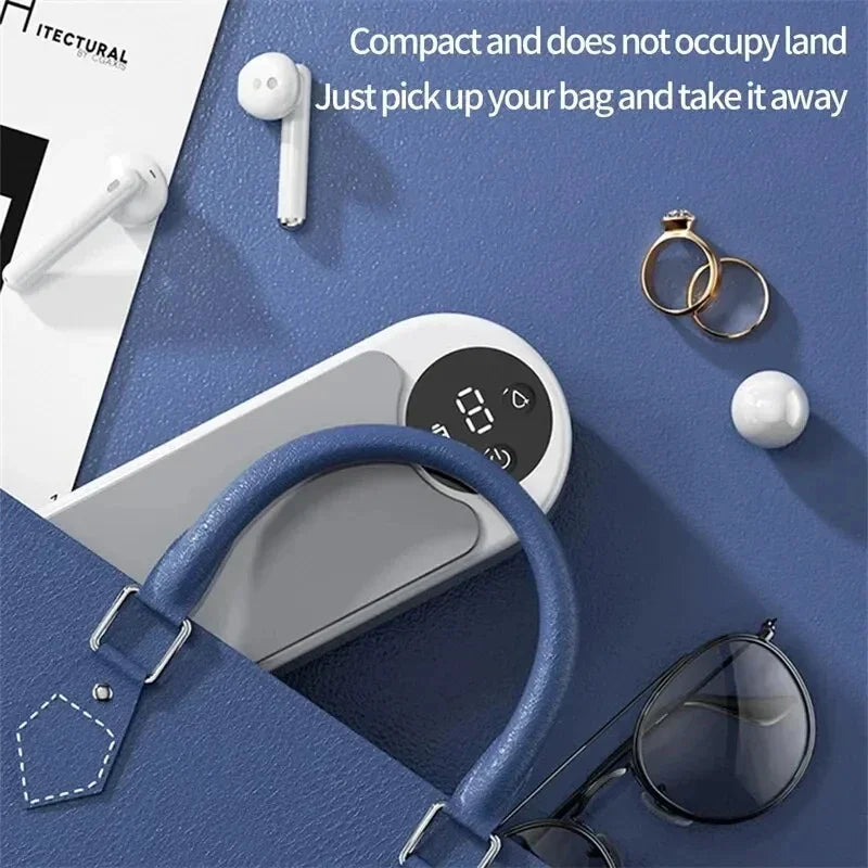 1pc High-frequency Ultrasonic Glasses Cleaner Machine - Wireless Control, Multi-purpose Cleaning For Eyewear And Accessories New