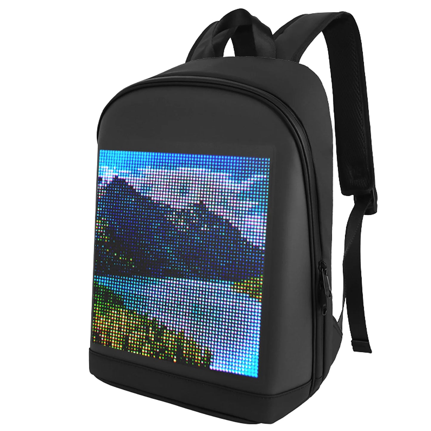 backpack advertising backpack LED Color Screen Customizable Backpack Travel Bag Pack School Bag for Men Women College Students