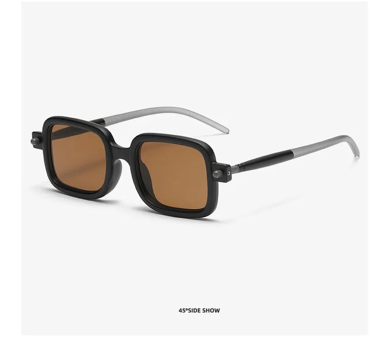 UVLAIK Myopia Optical Glasses Frame Men Women Retro Square Sunglasses Fashion Anti Blue Light Computer Goggles Eyglasses