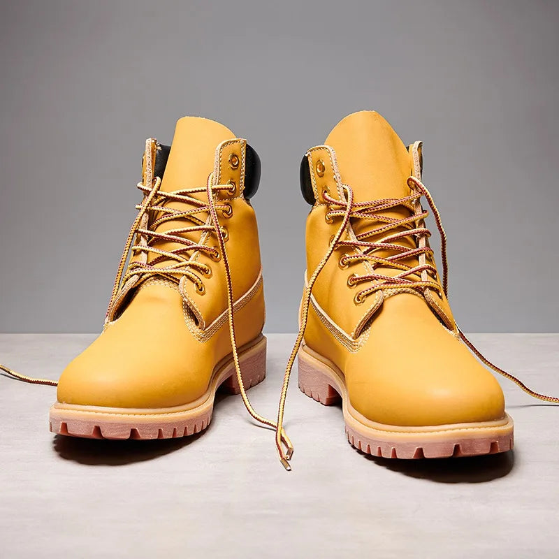 Autumn/Winter Unisex Mountain Climbing Footwear Top Quality Anti Slip Trekking Sneaker Outdoor Hiking Boot 36-45