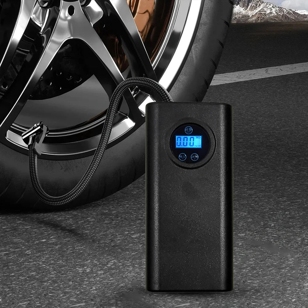 Tire Air Pump Car Tyre Inflator Electric Air Compressor Rechargeable Portable Bicycle Tire Pump for Car Motorcycle Bike Ball