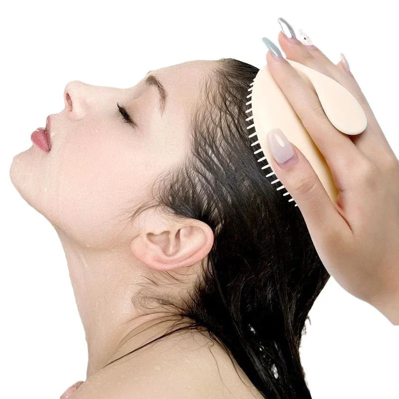 NEW Comb  Brush Scalp Meridian Unblocking Hair Washing Head Hair Cleaning Massage Comb