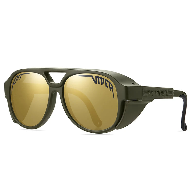 PIT VIPER Cycling Glasses for Men and Women, MTB Bicycle Eyewear, Road Bike Glasses, Windproof Sport Sunglasses, UV400