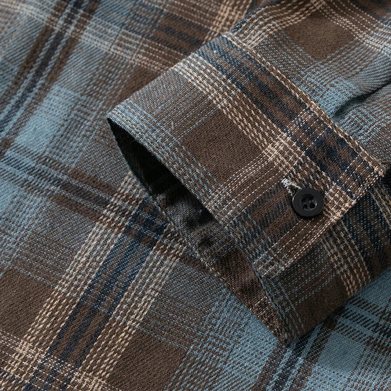 Plus Size 10xl 9xl Shirt Men Spring Summer Oversized Vintage Plaid Shirt 5xl 6xl 7xl 8xl Large Size Leisure Blouse Male
