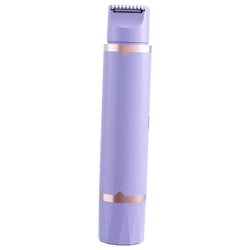 Double-head New Generation Body Hair Trimmer For Face Body Intimate Areas Removable Cutter Head Assembly For Easy Cleaning
