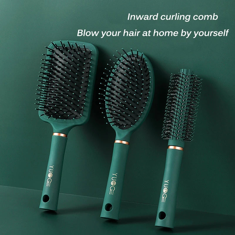 Air cushion hair comb, skin massage air cushion airbag comb, styling hair comb, women's comb, household plastic curling comb