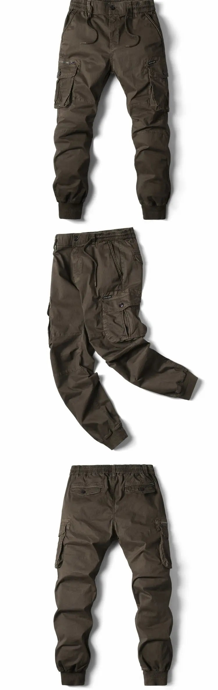 Men Military Tactical Pants Men Washed Overalls Men Beam Pants Male Streetwear Casual Cargo Pants for Men Trousers