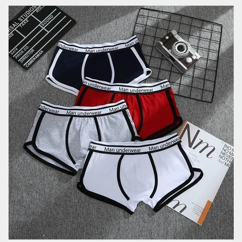 Men Boxers Shorts Underwear Men Home Underpants Printed Men Boxer Cuecas Cotton Soft Male Panties Homme Underwear Men