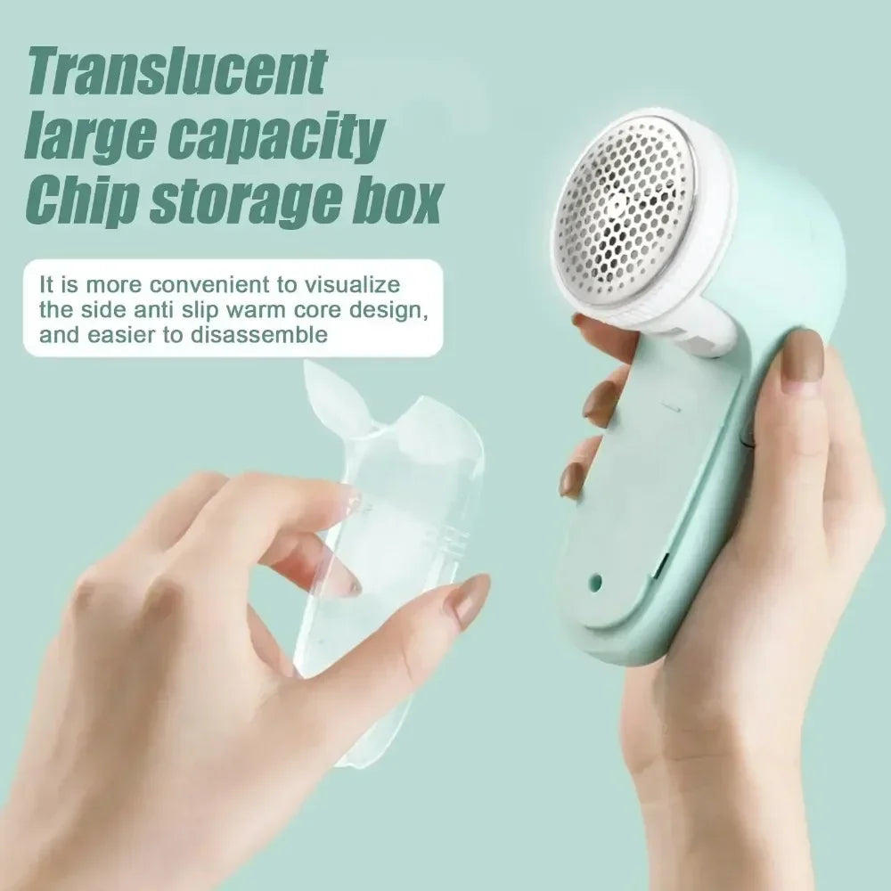 Pet Hair Remover, Electric Lint Remover for Clothes, Fast & Reusable, Portable Fur Removal Brush for Cat Dog, Home Travel Use