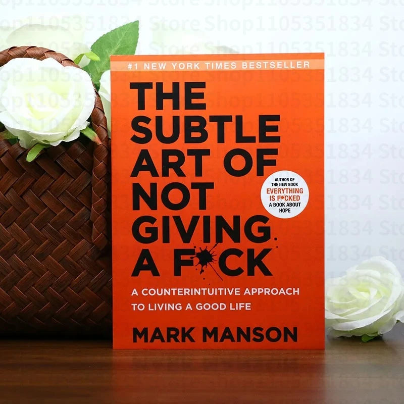 English Style The Subtle Art of Not Giving A Fck* english books libreria libros book philosophy books