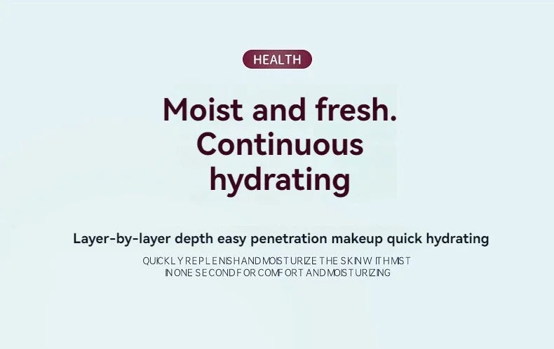 Handheld  mini spray face Steam meter  Nano spray water refill meter charging Portable eye moistening face humidifier household