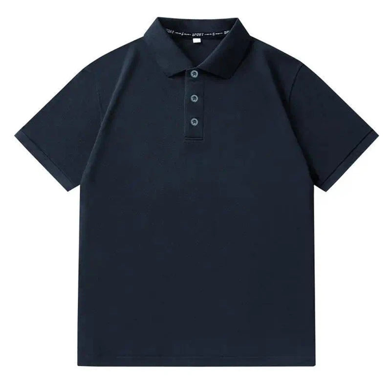 Men Plus Size Polo Shirt Oversized 6XL 7XL Summer Short Sleeve T Shirts Black Loose Male Shirt Male Clothing Ropa Para Hombre