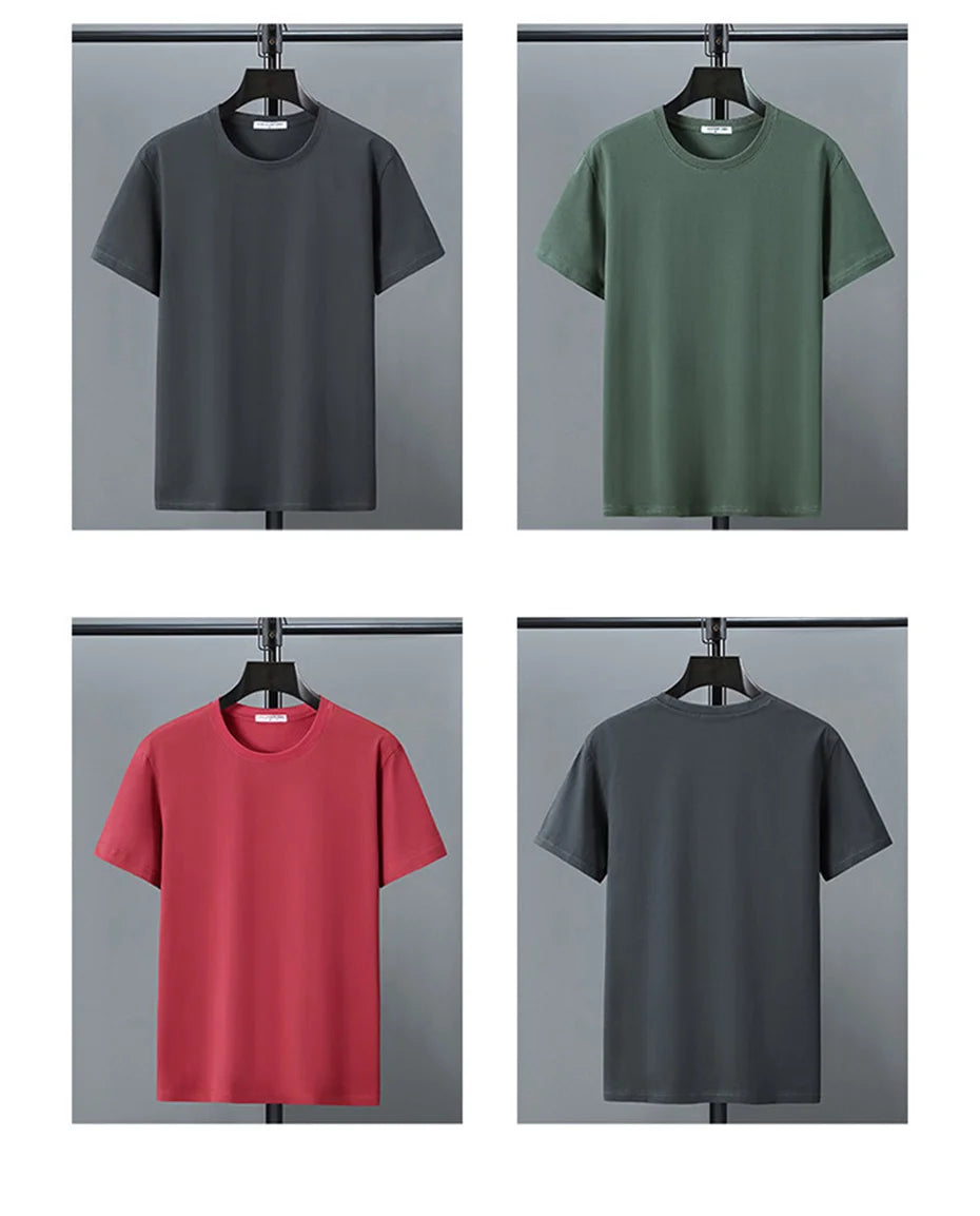 Big Size 10XL 12XL T-shirt Summer T Shirt Men Short Sleeve Cotton Tshirt Casual O-neck Tops Tees Male Bear Print Shirt Crewneck
