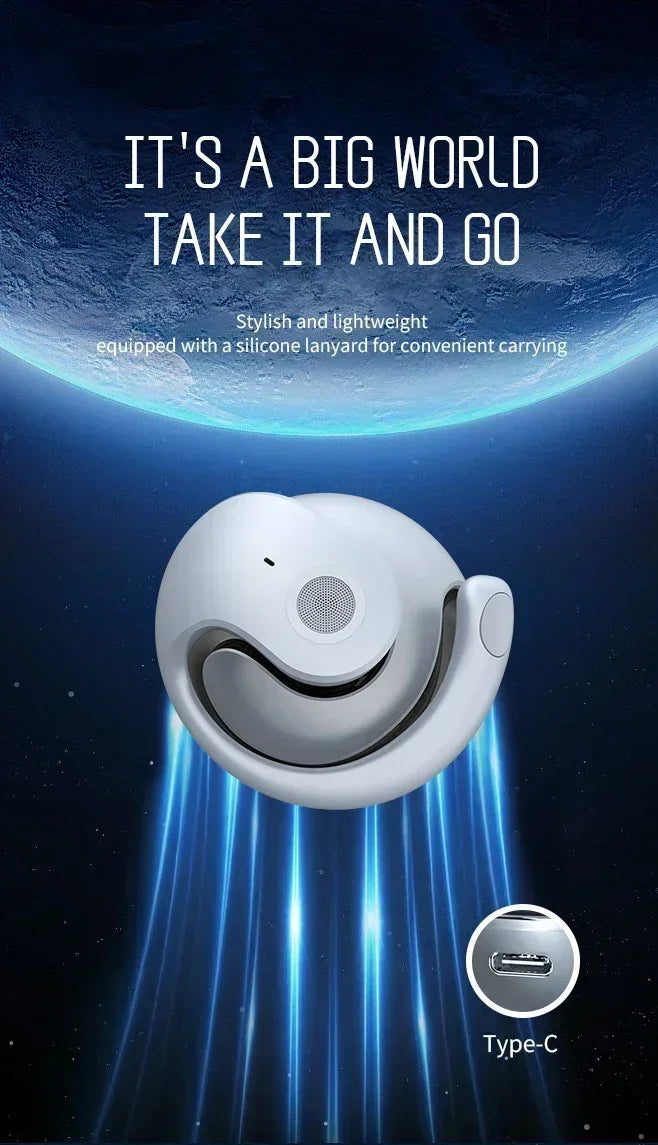 Wireless Headphones Comfortable Ear Hook Touch Control Earbuds with Mic Wireless Bluetooth Headset Phone Earphones Game