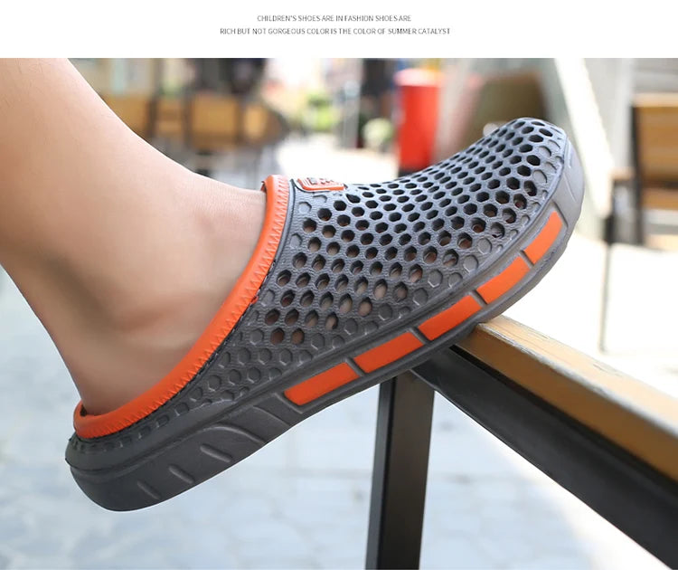 Plus size 47 Designer Summer Men's Sandals Outdoor Garden Men's Shoes Flat casual shoes Beach slippers Fashion slippers