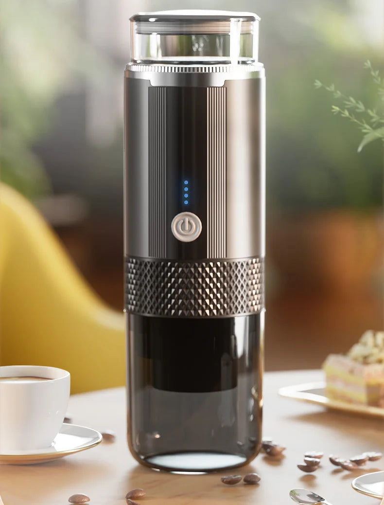 JFBONIN Electric Portable Coffee Machine Capsule Ground Coffee Brewer for Coffee Powder And Coffee Capsule - Coffee Maker