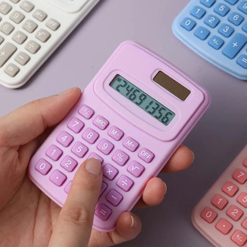 Portable Small Calculator Large LCD Display Calculator Standard Function Calculator For Home Basic Desktop Office
