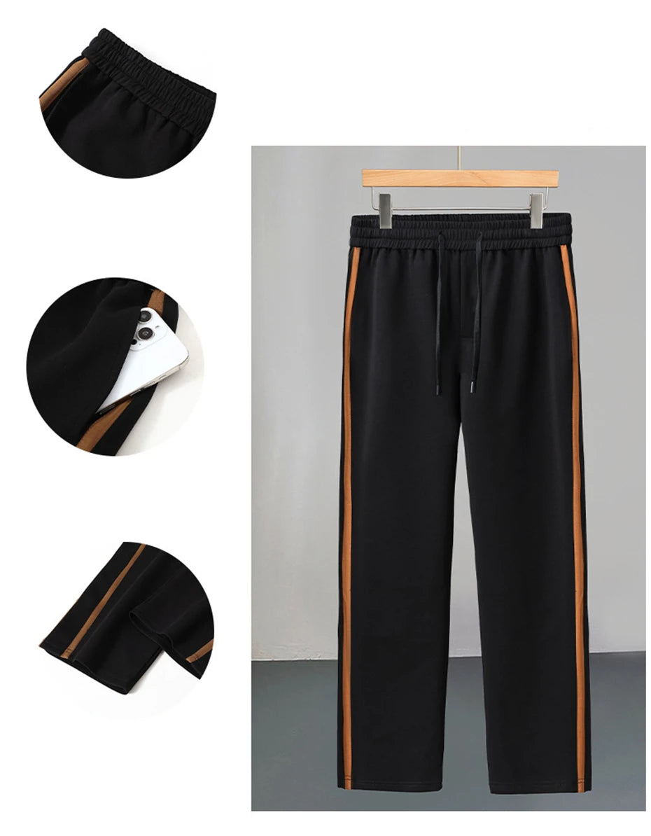 10XL Plus Size Tracksuit Men Spring Autumn Sets Jacket Sweatshirt Pants Fashion Casual Male Suits Jacket Big Size 10XL