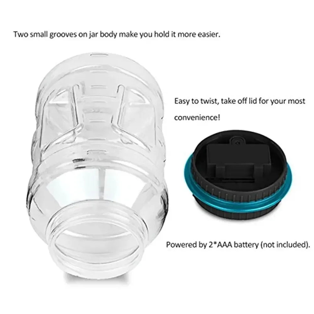 Electronic Piggy Bank Counter Coin Digital LCD Counting Coin Money Saving Box Jar Coins Storage Box For USD EURO Money Gifts