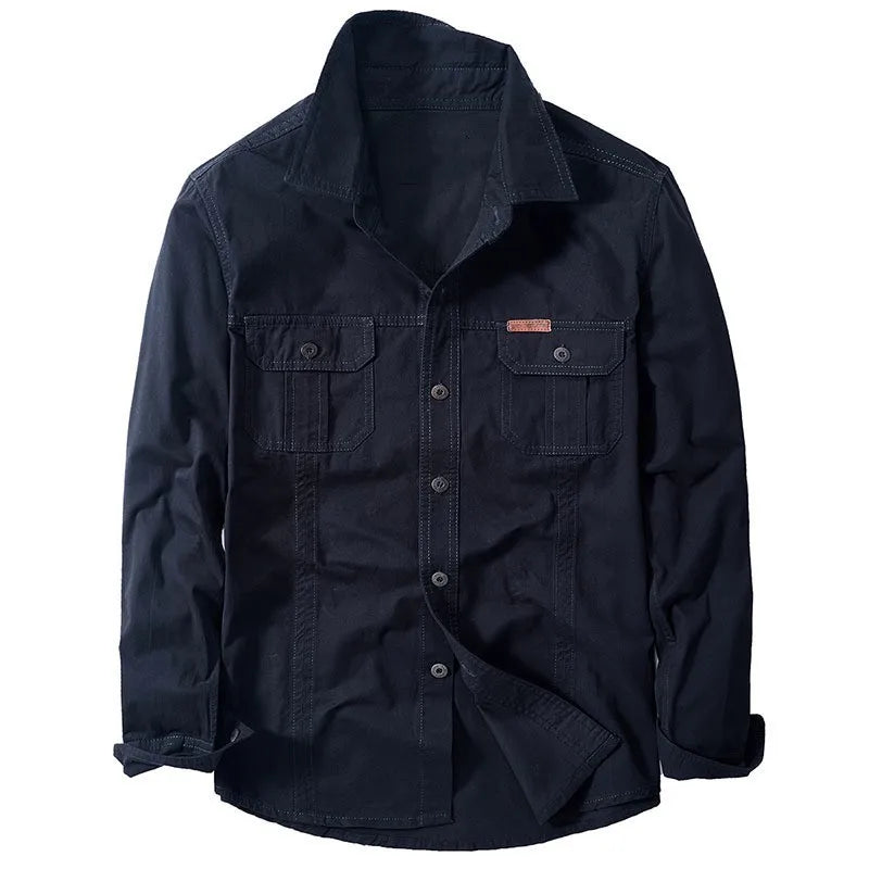 Men's Spring Tactical Soldiers Combat Long Sleeve Shirt Male Autumn Breathable Sport Tops Long Sleeve Slim Fit Shirts Size M-6XL