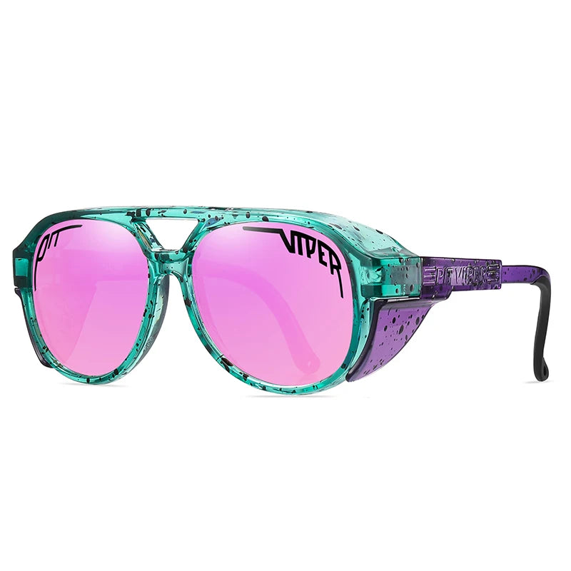 PIT VIPER Cycling Glasses for Men and Women, MTB Bicycle Eyewear, Road Bike Glasses, Windproof Sport Sunglasses, UV400