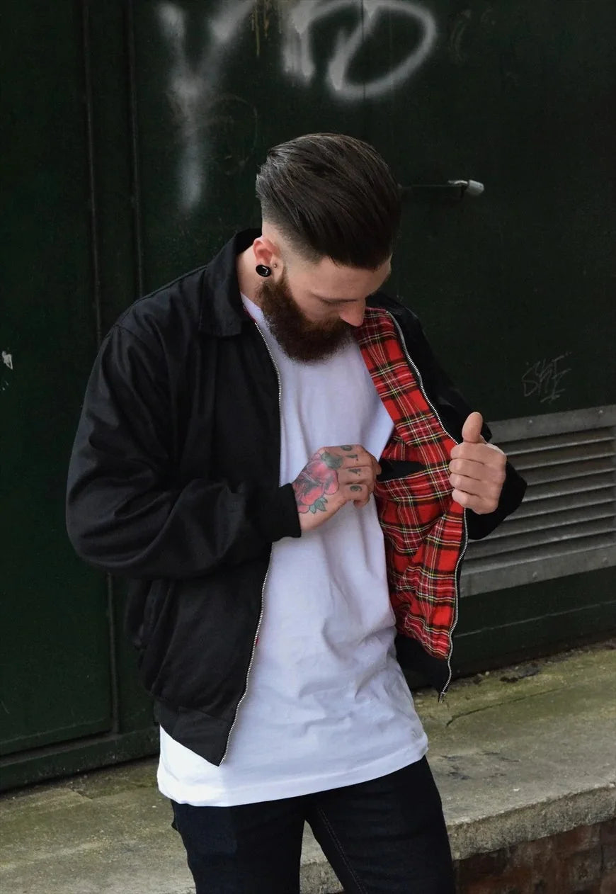 New Men's Spring Bomber Jacket Casual Outwear Turndown Collar Cotton Coats Fashion Slim Fit Business Jackets Male Clothing