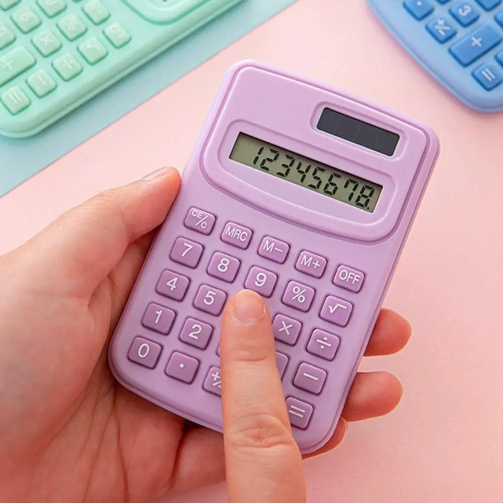 Portable Small Calculator Large LCD Display Calculator Standard Function Calculator For Home Basic Desktop Office