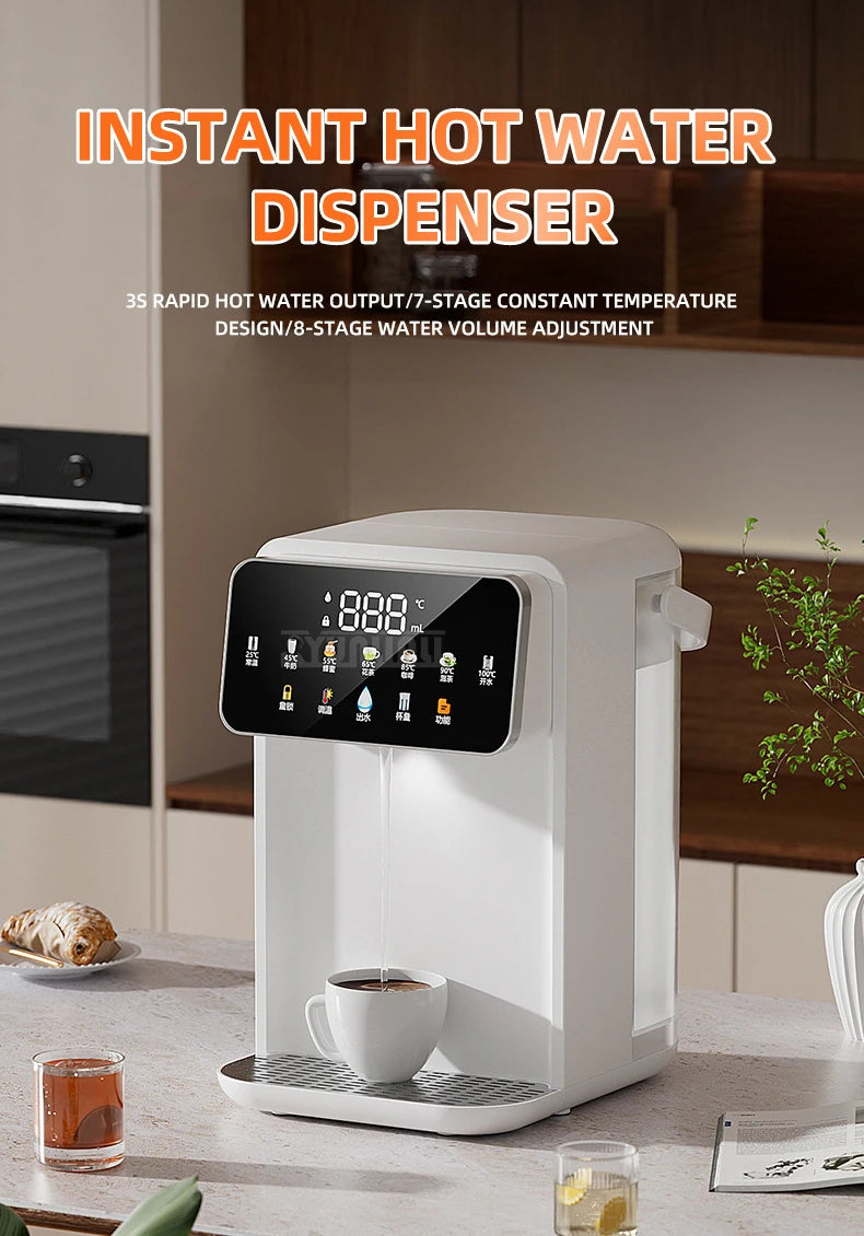 TQ-JT2 Desktop Instant Water Dispenser Large Capacity Household Direct Drinking Machine for Home Use Hot Water Maker