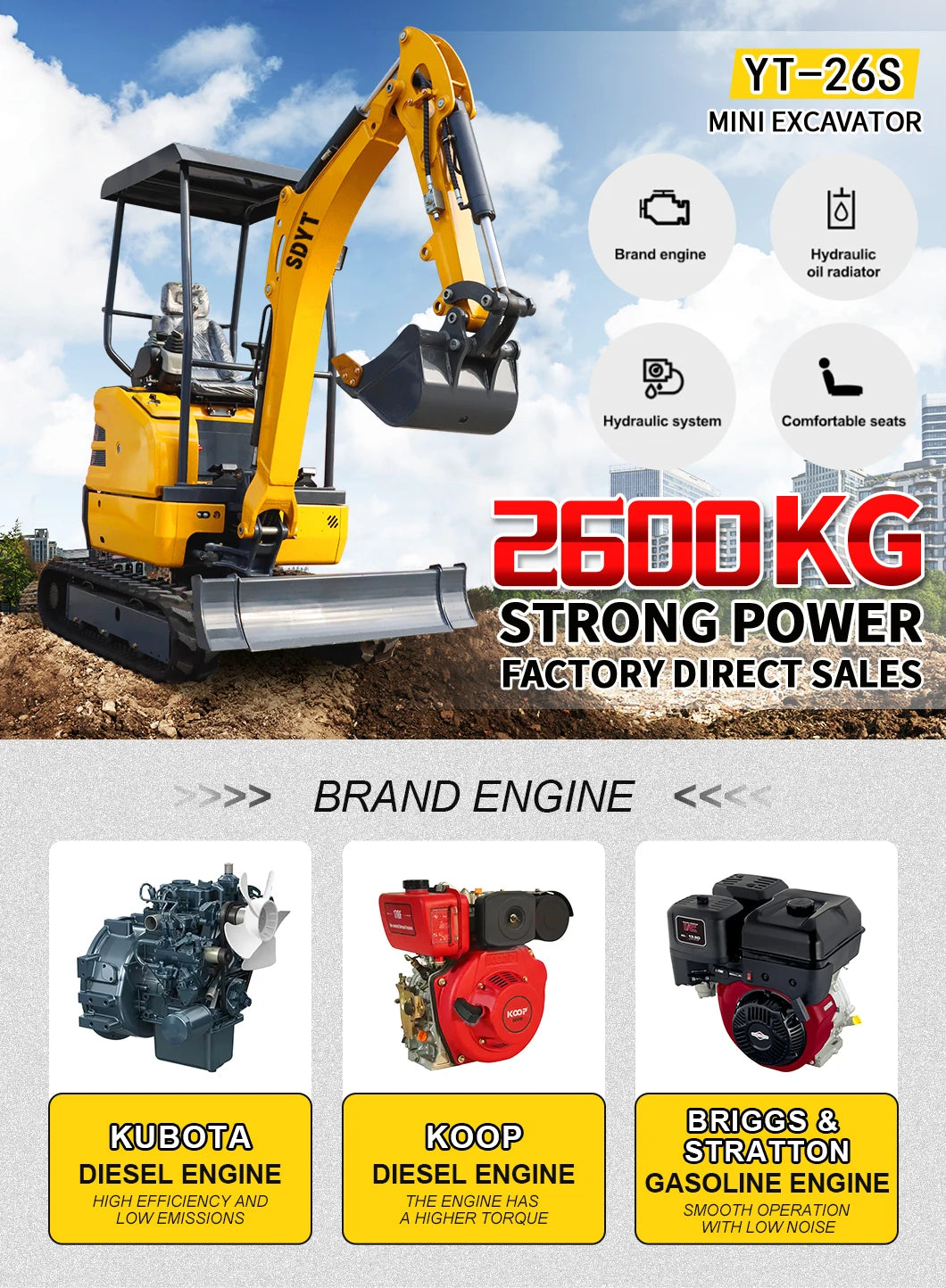 Quick Delivery Of 2.0 Tons Of Small Excavators Suitable For Various Scenarios High Quality Customized Crawler Excavators