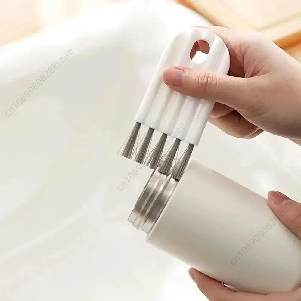 Multifunctional Flexible Gap Cleaning Brush Multi-Function Cup Brush Soft Brush Keyboard Cleaner Household Car Cleaning Tool