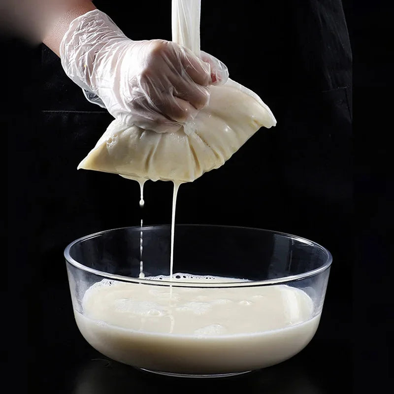 Food Grade Soy Milk Wine Nylon Filter Bag Net 100 Mesh Tea Beer Coffee Oil Reusable Filter Fabric Bags Kitchen Filter Fabric Bag