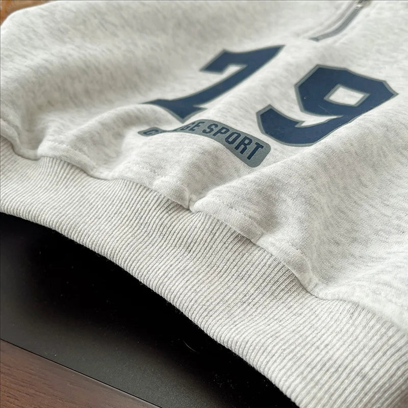 Boys Girls Sweatshirt Sets Spring Autumn Children Clothes Suit Baby Long-Sleeved Sweater Sweatpants 2Pcs New Kids Casual Outfits
