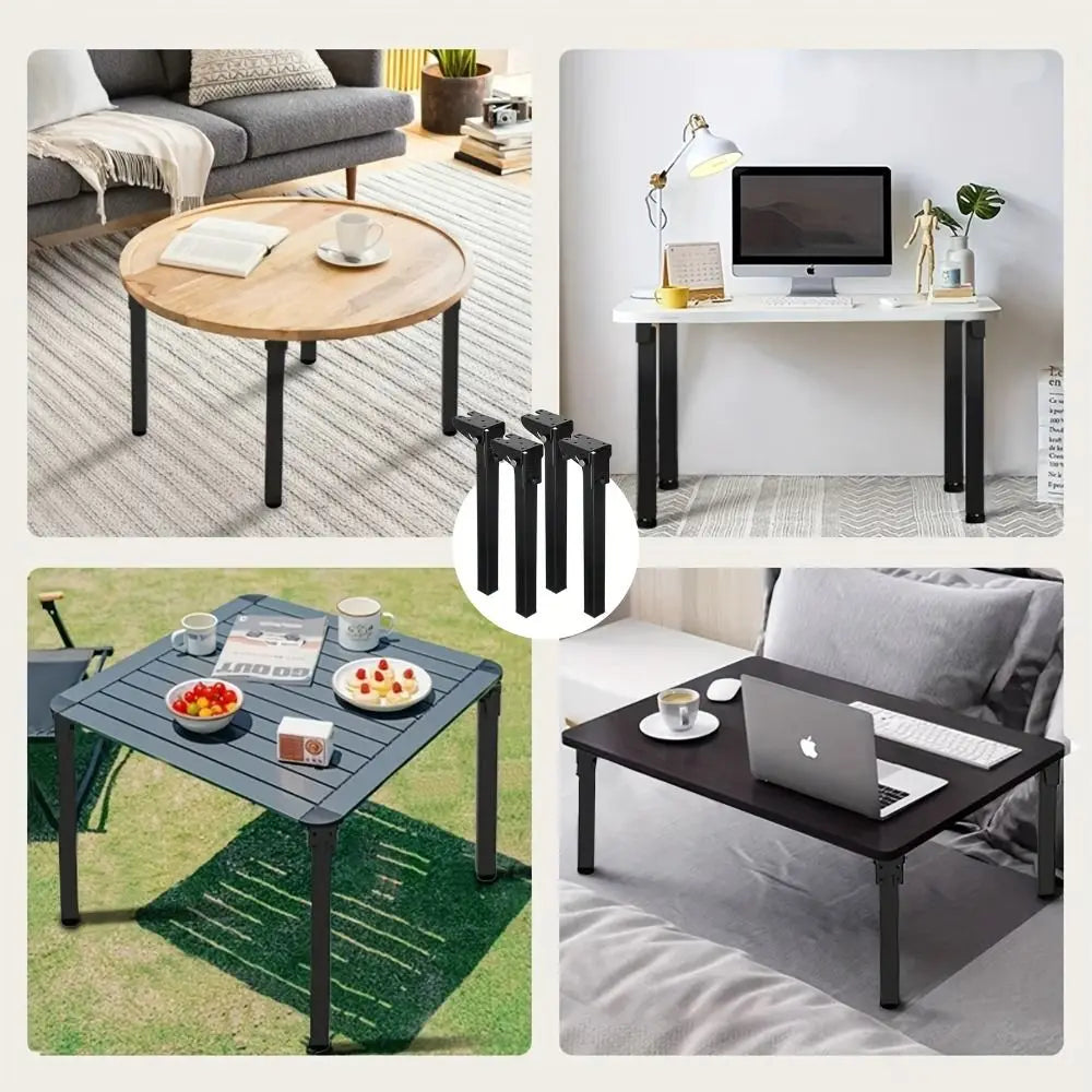 Prevent Friction Metal Furniture Feet Furniture Leg Removable Metal Legs Durable Multi-purpose Cabinet Foot Positioning Tool