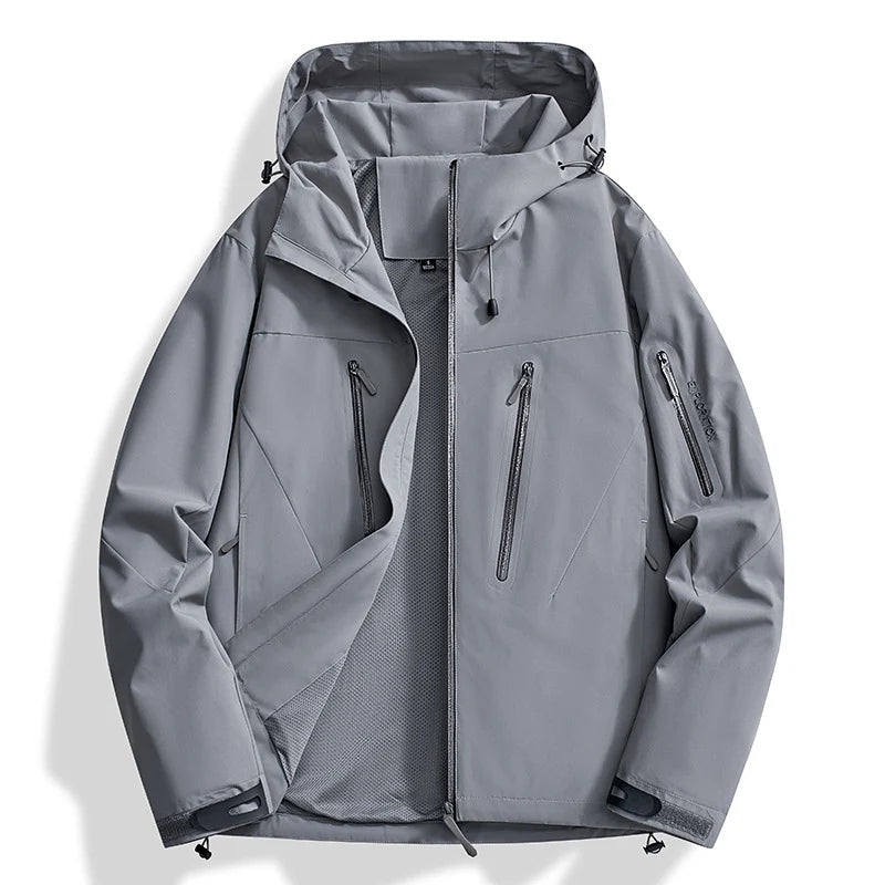 Spring Autumn Men's Climbing Waterproof Jackets Outdoor Men Hiking Rain Coats Men Sports Breathable Windbreaker Jacket Clothing