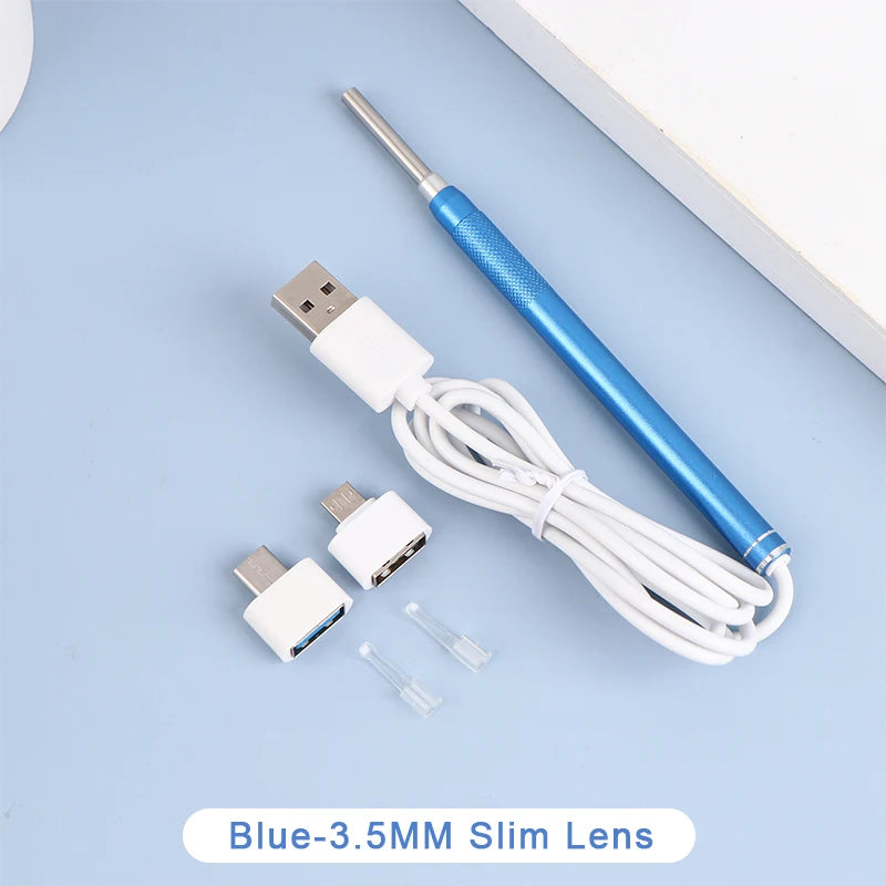 1Set Smart Visual Earpick Endoscope Spoon Ear Cleaner Camera Otoscope Ear Wax Remover Earwax Removal Tool