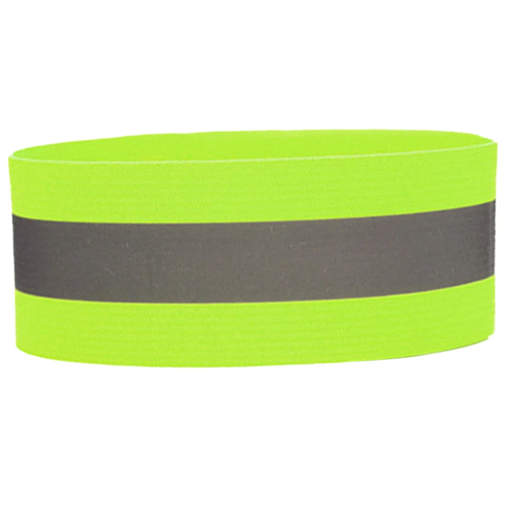 Reflective Bands&Vest Elastic Armband Wristband Ankle Leg Straps Safety Reflector Tape Straps for Night Walking Cycling Running