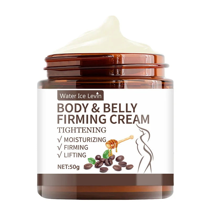 Abdominal Control Firming Cream - 60g, Plant Extract Deep Moisturizing and Moisturizing, Alcohol-Free, Suitable for All Skin Types, No Spices, Enhances Skin Elasticity