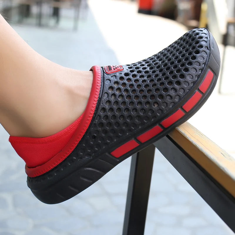 Plus size 47 Designer Summer Men's Sandals Outdoor Garden Men's Shoes Flat casual shoes Beach slippers Fashion slippers