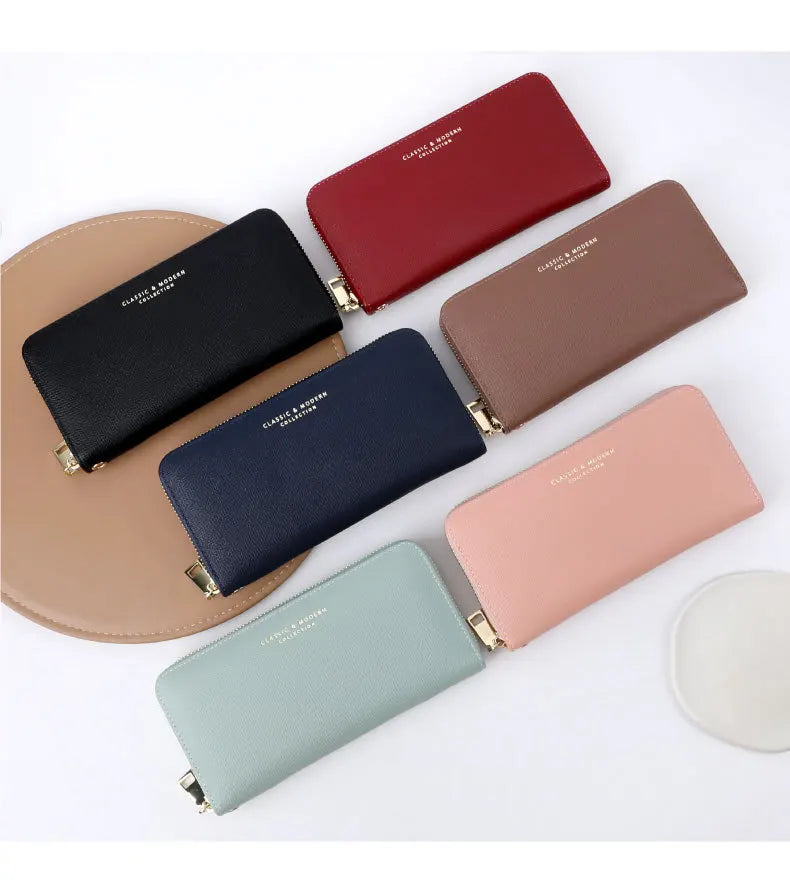 Women Wallet Fashion Purses for Woman Women's Long Style Simple Man Wallets Coin Purse Card Bag Woman's Bags Holders Luggage