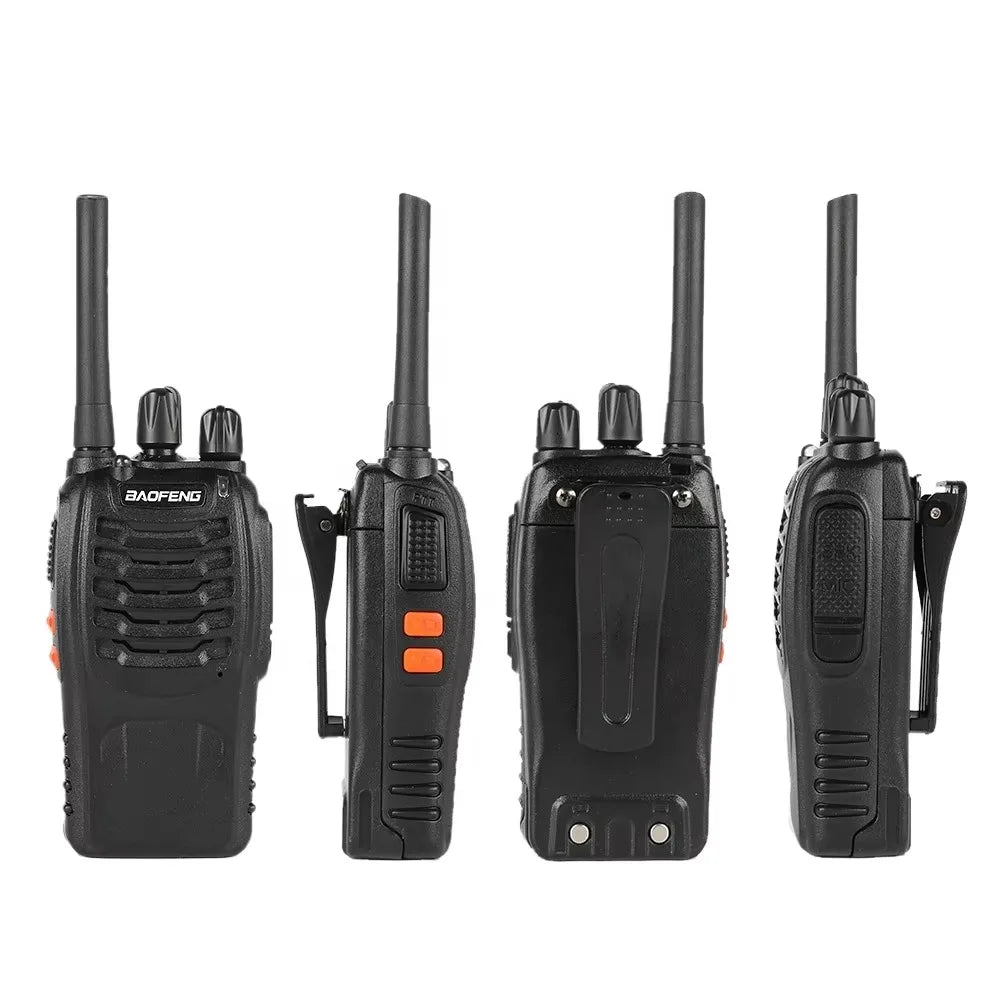2pcs/lot  Wholesale Original Baofeng BF-88E 5km Long Range Walkie Talkie Two Way Radio Channel 16 self-driving travelling