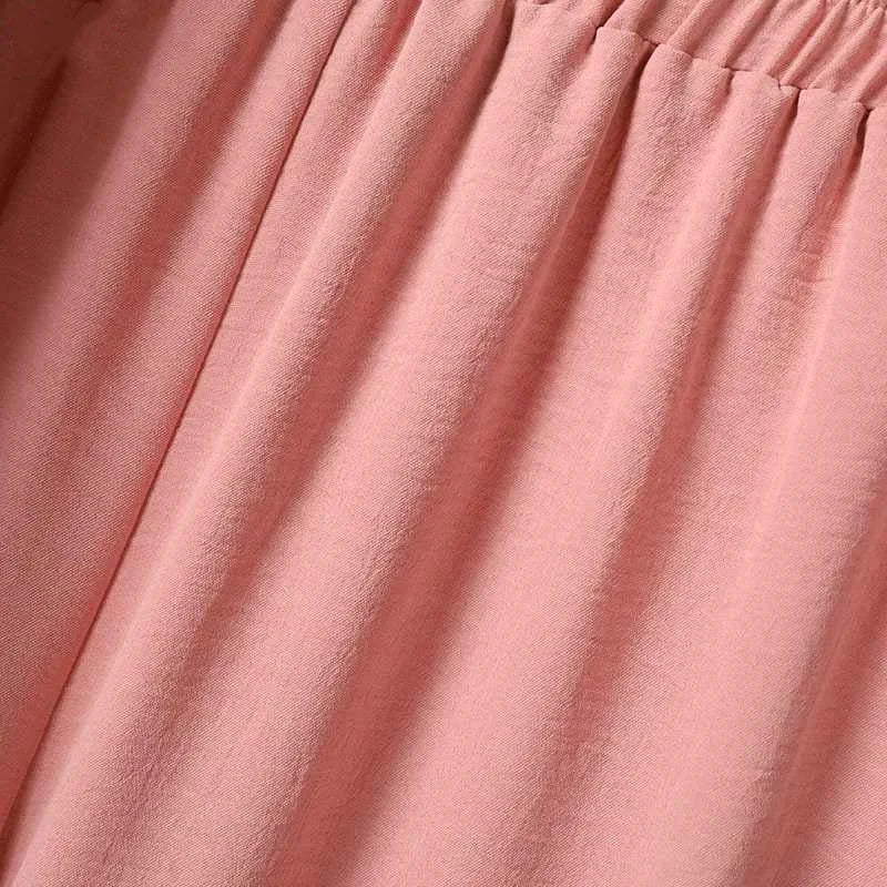 Islamic Fashion Clothing Suits for Women Spring Autumn Solid Color Elegant Abaya Long-sleeved Shirt Loose Wide-leg Pant Muslim