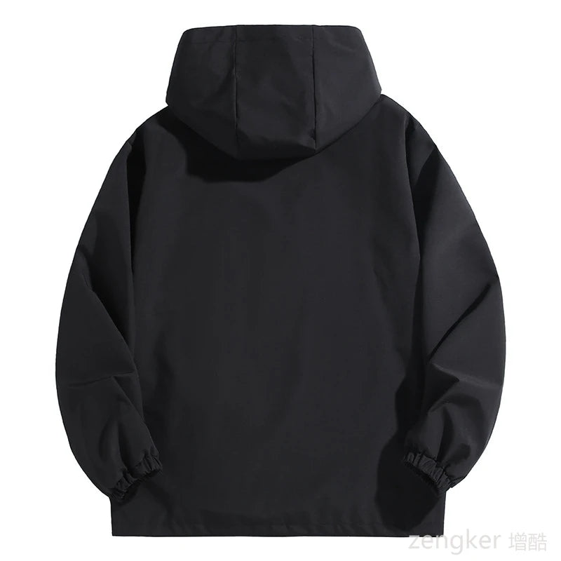 Big size Outdoor Charge Coat Men Spring and Autumn Plus Size  Waterproof Windproof Jacket 190kg 12xl 11XL coats men 10XL 9XL