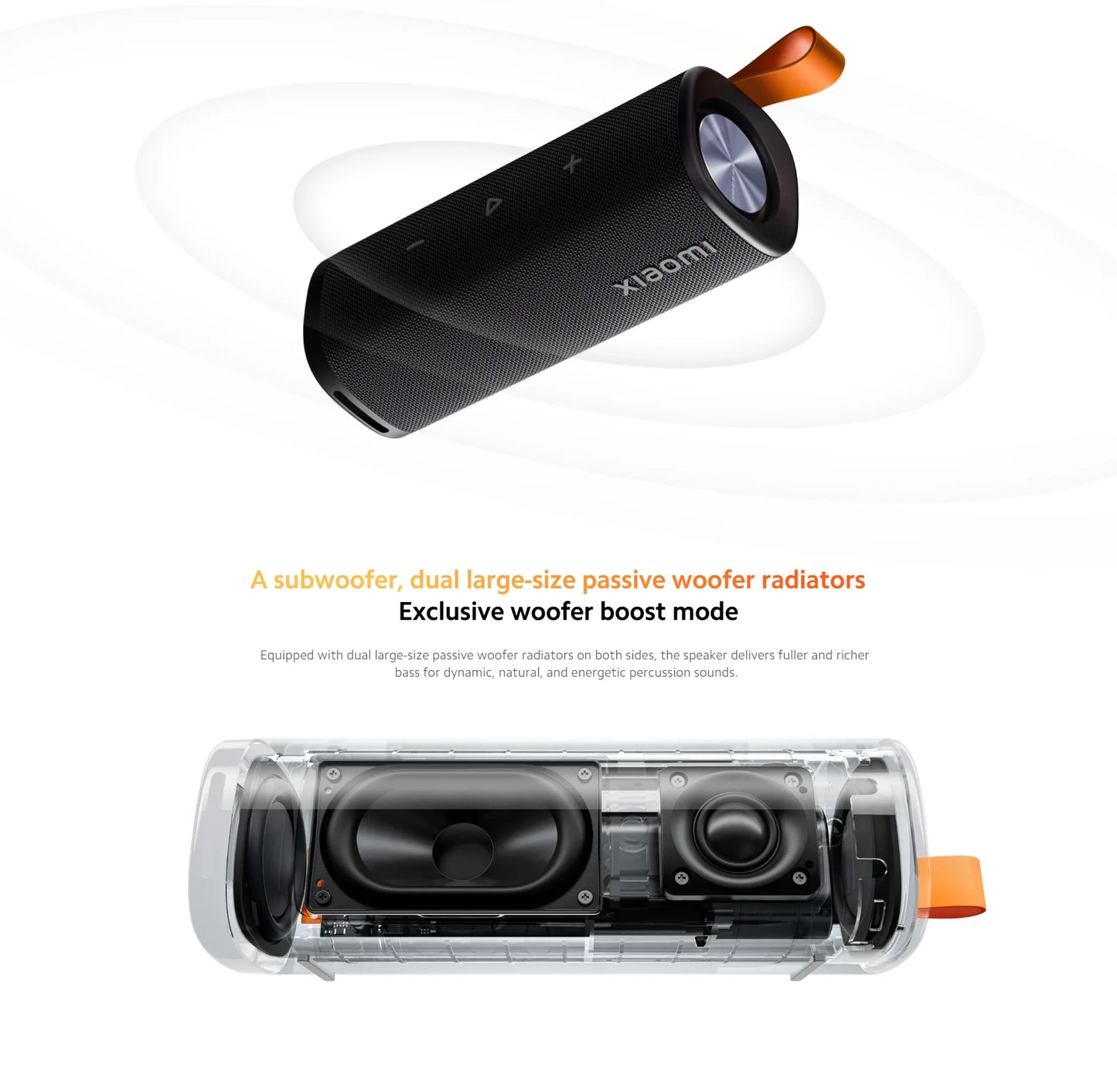 Global Version Xiaomi Sound Outdoor 30W Portable Speaker 12-Hour Ultra-Long Battery Life IP67 Bluetooth 5.4 TWS Stereo Combo