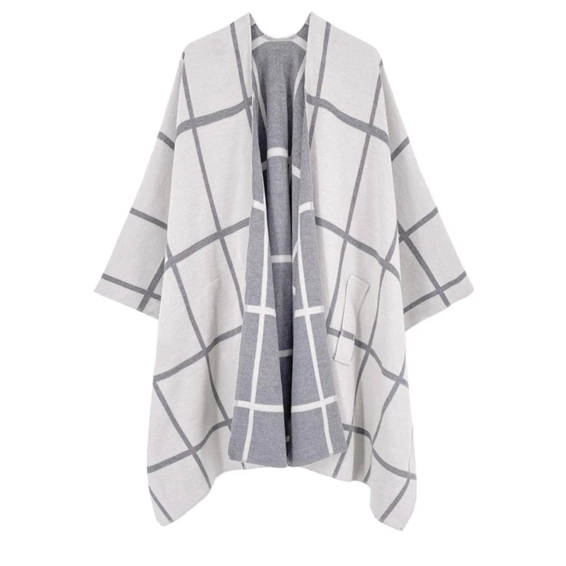 2024 New Poncho Women Luxury Winter Warm And Fashionable Comfortable Windproof luxery designer women Shawl Outing