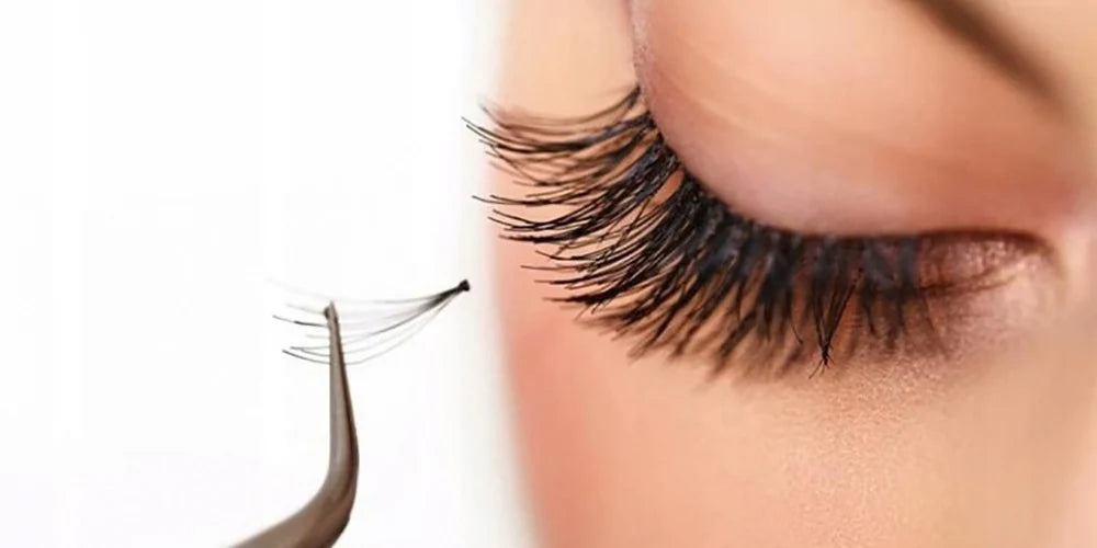 Clavier Classic Brown Eyelashes Natural Cluster Lash 10D Individual Segment Eyelash Professional C Curling