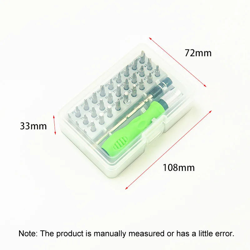 Labor-Saving Ratchet Screwdriver Set Household Combination Toolbox Hardware Magnetic Screw Driver Kit Bits Torx Screwdrivers