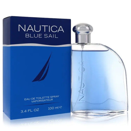 Nautica Blue Sail Eau De Toilette Spray 3.4 Fl Oz Men's Perfume Classic Fragrance