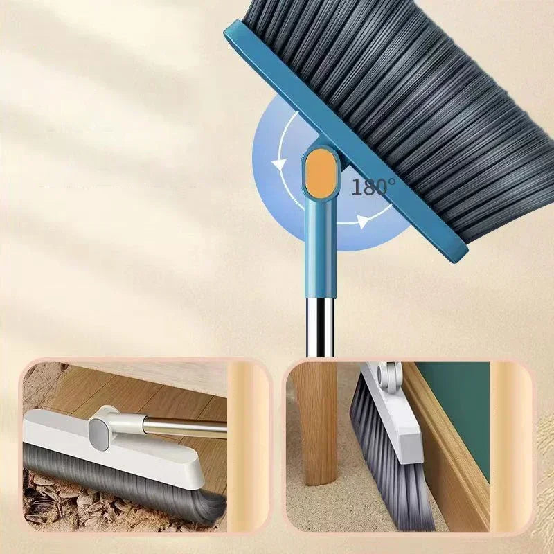 Broom Set Household  Broom Dustpan Set Brush Head Sweeping Folding Garbage Shovel Broom