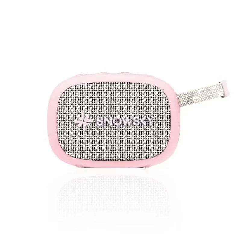 FiiO SnowSky Anywhere Protable Bluetooth Speaker IPX6 Waterproof 45mm Loudspeaker 1400mAh Mini Bluetooth Speaker Outdoor Hiking