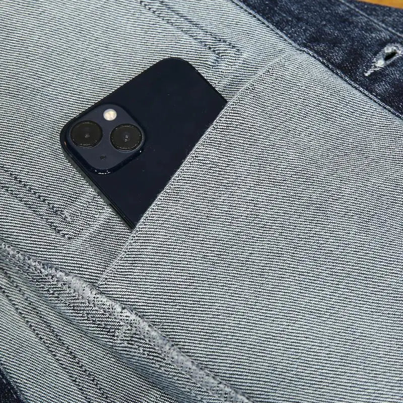 Men's Casual Single Breasted Cotton Blue Fashion Spring Autumn Denim Coat Trendy Brand Stylish High-end Washed Workwear Jacket